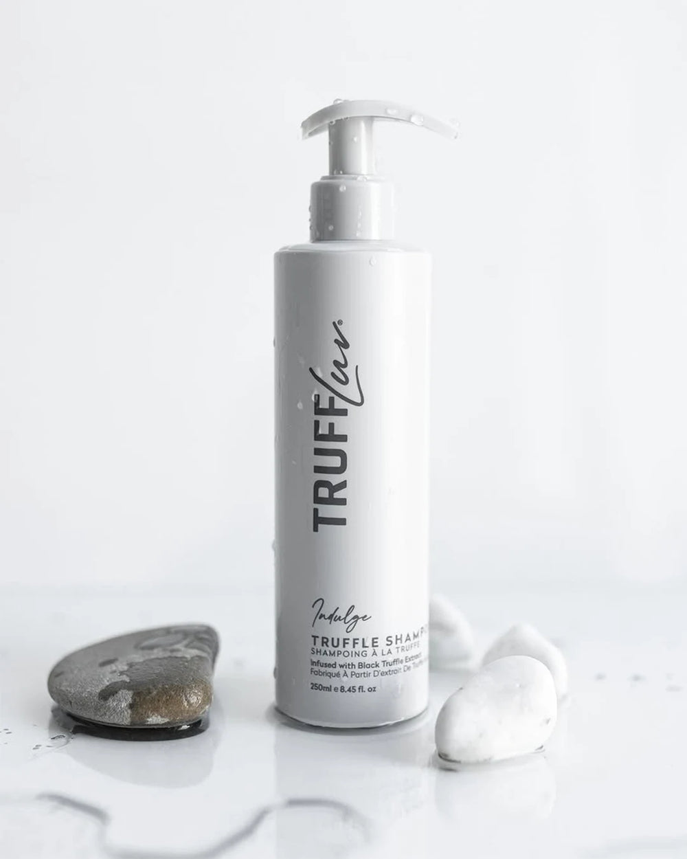 TruffLuv Truffle Shampoo bottle with black truffle extract