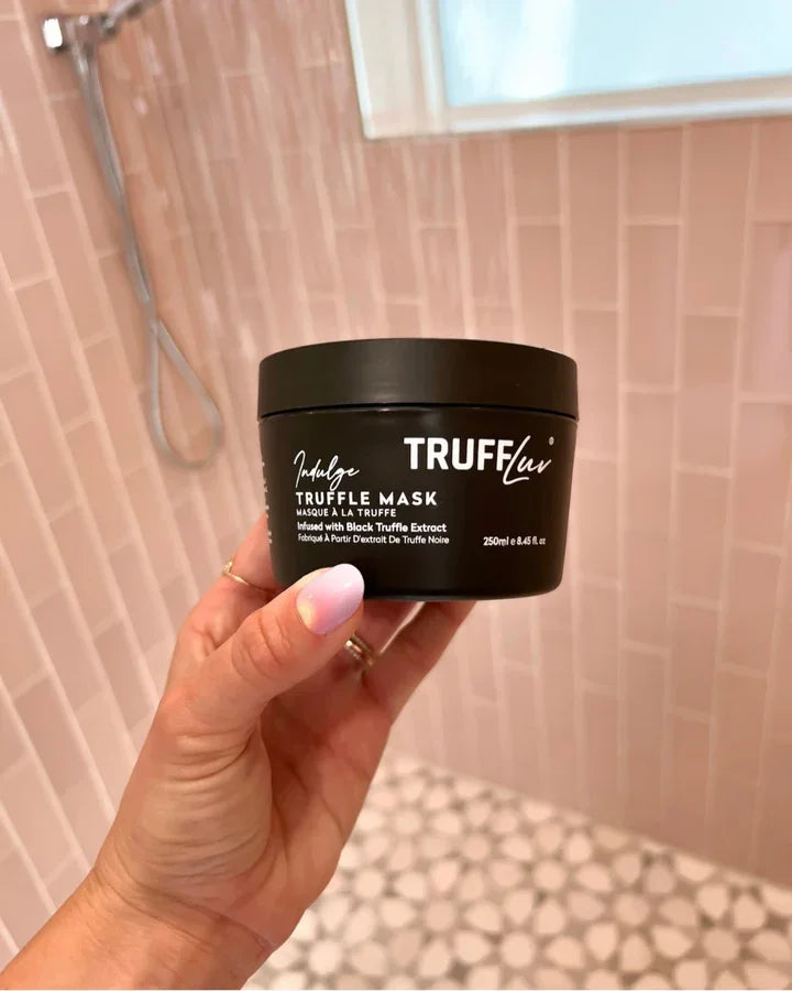 TruffLuv Truffle Hair Mask for scalp nourishment, pH balance, dry and damaged hair with Black Truffle Extract.