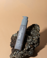 A powerful hair serum powered by blakc truffle extract that is full of antixidants, Essential vitamins & amino to nourish, protect & repair the hair with a light non-sticky formula.